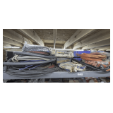 ALL WIRING AND CABLE IN TOP SHELF AREA MARKED 2184