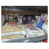 PATCHING COMPOUND, EXPANDABLE FOAM WEATHER SEAL, SELF-LEVELING TILE UNDERLAYMENT, CARPET ADHESIVE, AND MORE IN SHELF SECTION MARKED 2218
