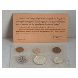 1962 PROOF COIN SET - US MINT PHILADELPHIA 90% SILVER