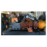 LARGE LOT OF ASSORTED HALLOWEEN DECOR