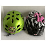 SANTACRUZAN & BELL BIKE HELMETS