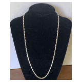 950 PLATINUM NECKLACE 19" (APPROX 8.77 WEIGHT)