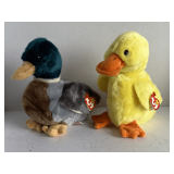 TY BEANIE BUDDY 1998 "QUACKERS" & 1998 "JAKE"
