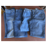 4 PAIR LADIES JEANS (SIZES 4, 6, 8)