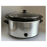 NEW HAMILTON BEACH STAINLESS STEEL CROCKPOT