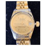 FAKE GOLD TONE ROLEX WATCH