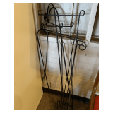 ASSORTMENT OF HEAVY METAL GARDEN FLAG POLES