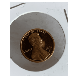 1991S PROOF CAMEO LINCOLN COPPER PENNY
