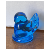 VINTAGE BLUEBIRD OF HAPPINESS 2" X 2 1/4"