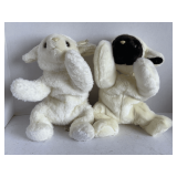 TY BEANIE BUDDY 2001 "FLEECE" & 2001 "CHOPS"