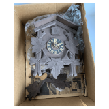 VINTAGE COO COO CLOCK (UNSURE OF WORKING CONDITION OR IF ALL PARTS ARE PRESENT - COME TO INSPECTION TO CHECK IT OUT)