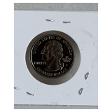 2002 PROOF CAMEO STATE QUARTER - LOUISIANA