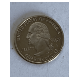 1999 PROOF CAMEO STATE QUARTER - GEORGIA