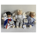 3 BEAN ANGELS - 1998 "FRIENDSHIP", 2000 "PEACE" & 1999 "HONOR"