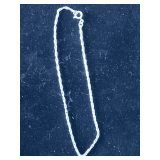 VINTAGE STERLING TWISTED LINK BRACELET 8"