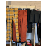 5 PAIR PANTS/LEGGINS & 1 SKORT (ASSORTED SIZES)