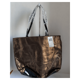 NEW BRONZE SAKS 5TH AVENUE BAG