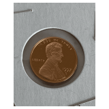 1977S PROOF CAMEO LINCOLN COPPER PENNY
