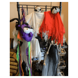 ASSORTMENT OF HALLOWEEN WINDSOCKS & MORE
