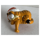 1981 GARFIELD CHRISTMAS SHELF SITTER STOCKING HANGER