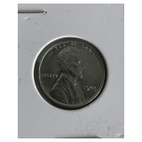 1943 RARE STEEL LINCOLN WHEAT PENNY (NO MINT MARK)