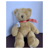 VINTAGE GANZ STUFFED BEAR "CARAMEL" 14" TALL