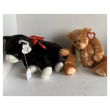 TY BEANIE BUDDY 1999 "ZIP" & 2000 "SKOOTCH"