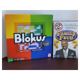 2018 FAMILY FEUD PLATINUM EDITION GAME & NEW BLOKUS GAME (SEALED)