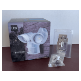 NEW LED DAWN TO DUSK 20W 2 HEAD SECURITY LIGHT & MORE