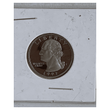 1997S PROOF CAMEO WASHINGTON QUARTER