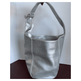 NEW NEIMAN MARCUS SILVER BAG