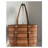 LARGE TAN BUCKET TOTE