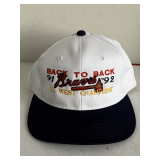 NEW 1992 ATLANTA BRAVES BACK TO BACK WEST CHAMPIONS BASEBALL CAP