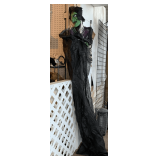 TALL HANGING WITCH W/ YARD DECOR - OVER 80" TALL