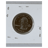 2001 PROOF CAMEO STATE QUARTER - NORTH CAROLINA