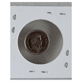 10 CENT PROOF CANADIAN ELIZABETH II 100TH ANNIVERSARY 1921-2021 COIN - NICKEL PLATED STEEL