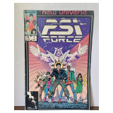 MARVEL COMICS VOL 1 NO 1 NOV 1986 NEW UNIVERSE "PSI FORCE"