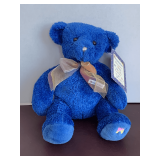 VINTAGE BLUE MOUNTAIN TEDDY BEAR LIMITED EDITION "BLUE" 15" TALL