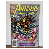 MARVEL COMICS VOL 2 NO 51 MID-SUMMER 1989 AVENGERS WEST COAST "GUESS WHO
