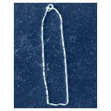 STERLING DAINTY LINK BRACELET 8"