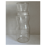1991 GLASS PLANTERS PEANUTS JAR
