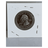 2001 PROOF CAMEO STATE QUARTER - NEW YORK