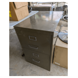Metal File Cabinet with Accessories