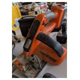 Firestorm by Black and Decker Cordless Saw with Two Batteries
