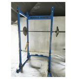 MyRack Force Weight Lifting Rack with Barbell (Rack Only, Bench & Other Items In PhotoNot Included)