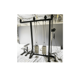 Full Multi Station Weight Machine Pull Down Bars Are Present