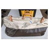 Klein Tools Canvas Tool Bag Model 5105-24 - TV Mount Inside Is Not Complete - You are Bidding on the Klein Leather Trimmed Tool Bag