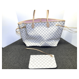 Louis Vuitton "Never Full Damien Azur" handbag, comes with original box, storage bag, and a certificate of authenticity provided by the seller, see pictures for details.