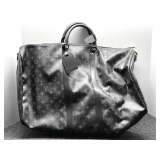 Louis Vuitton "Keep All Monogram Eclipse" bag, comes with original box, storage bag, and certificate of authenticity provided by the seller, See pictures for details.