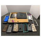 Assortment of phone and tablet covers, see pictures for details.